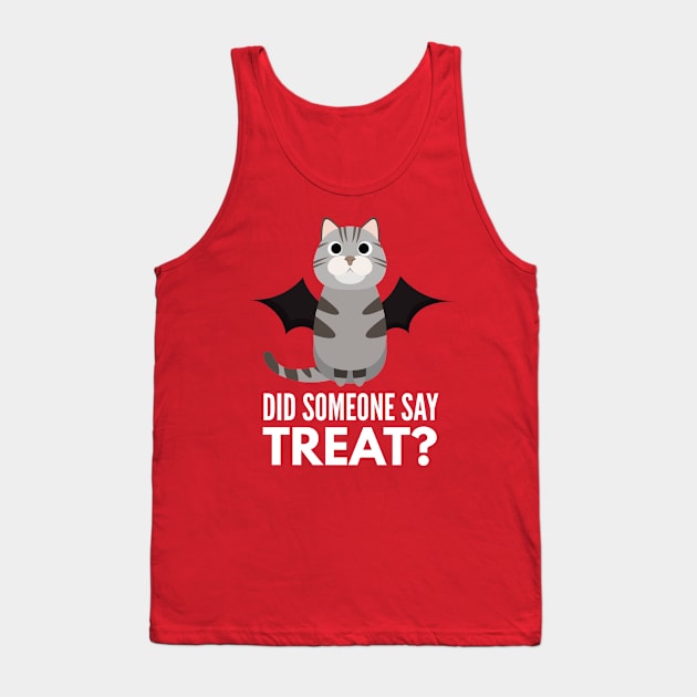 American Shorthair Halloween Trick or Treat Tank Top by DoggyStyles